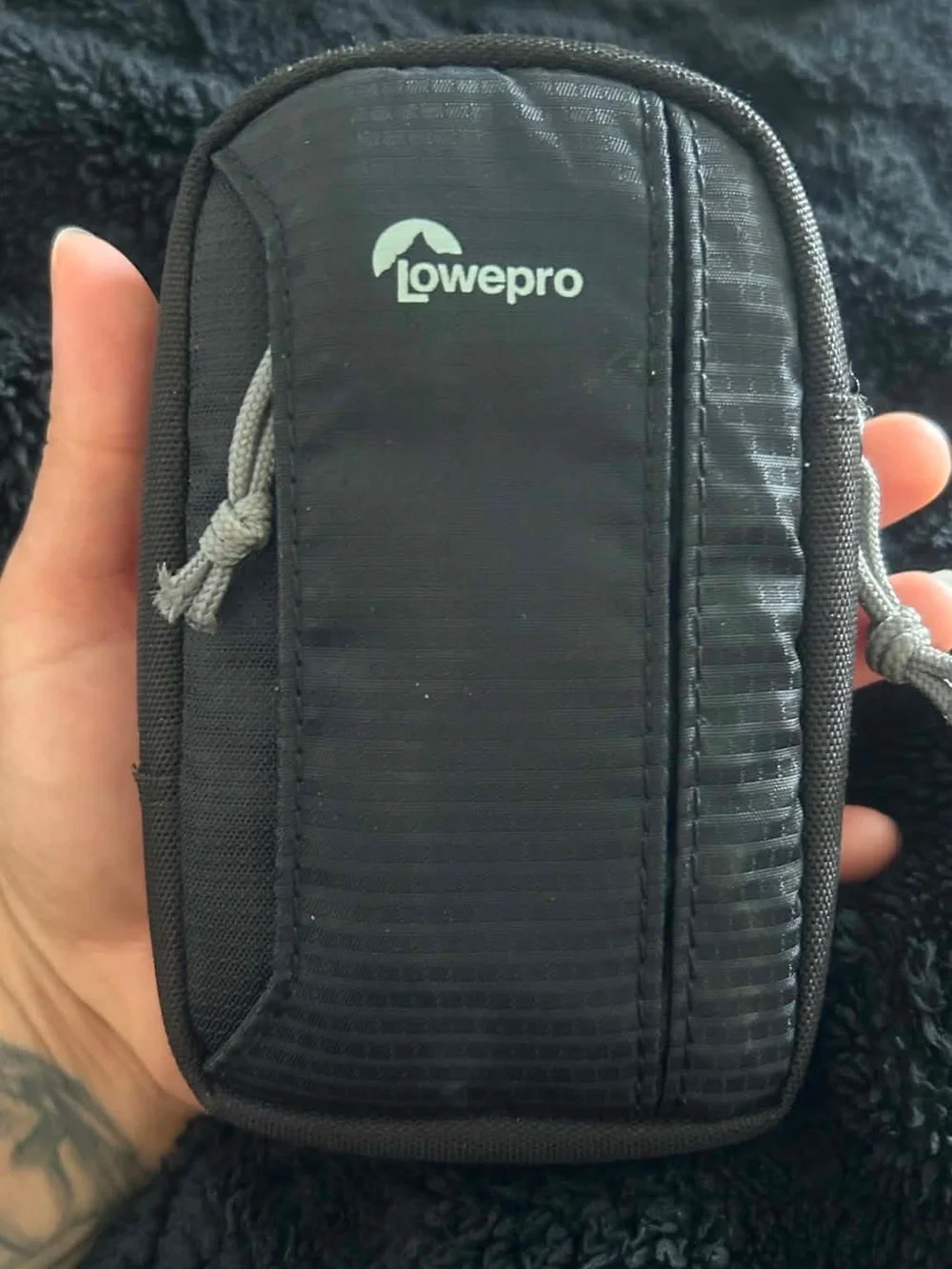 Compact Black Camera/Phone Case